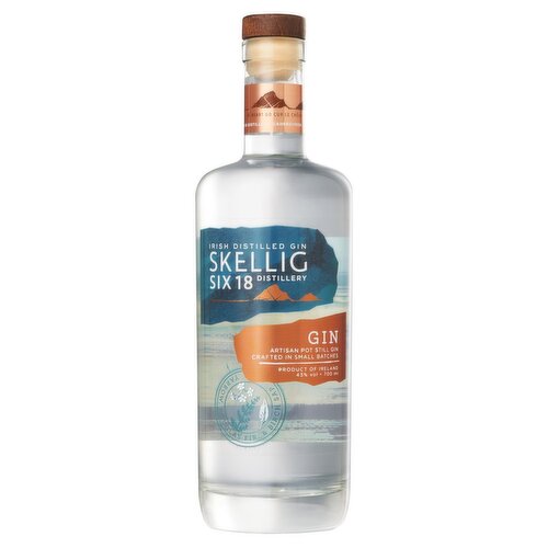 Skellig Six18 Artisan Gin (70 cl)