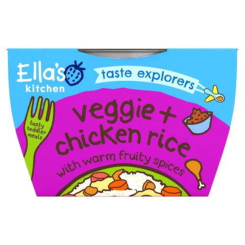 Ellas Kitchen Vegetable Chicken Rice Stage 4 (200 g)