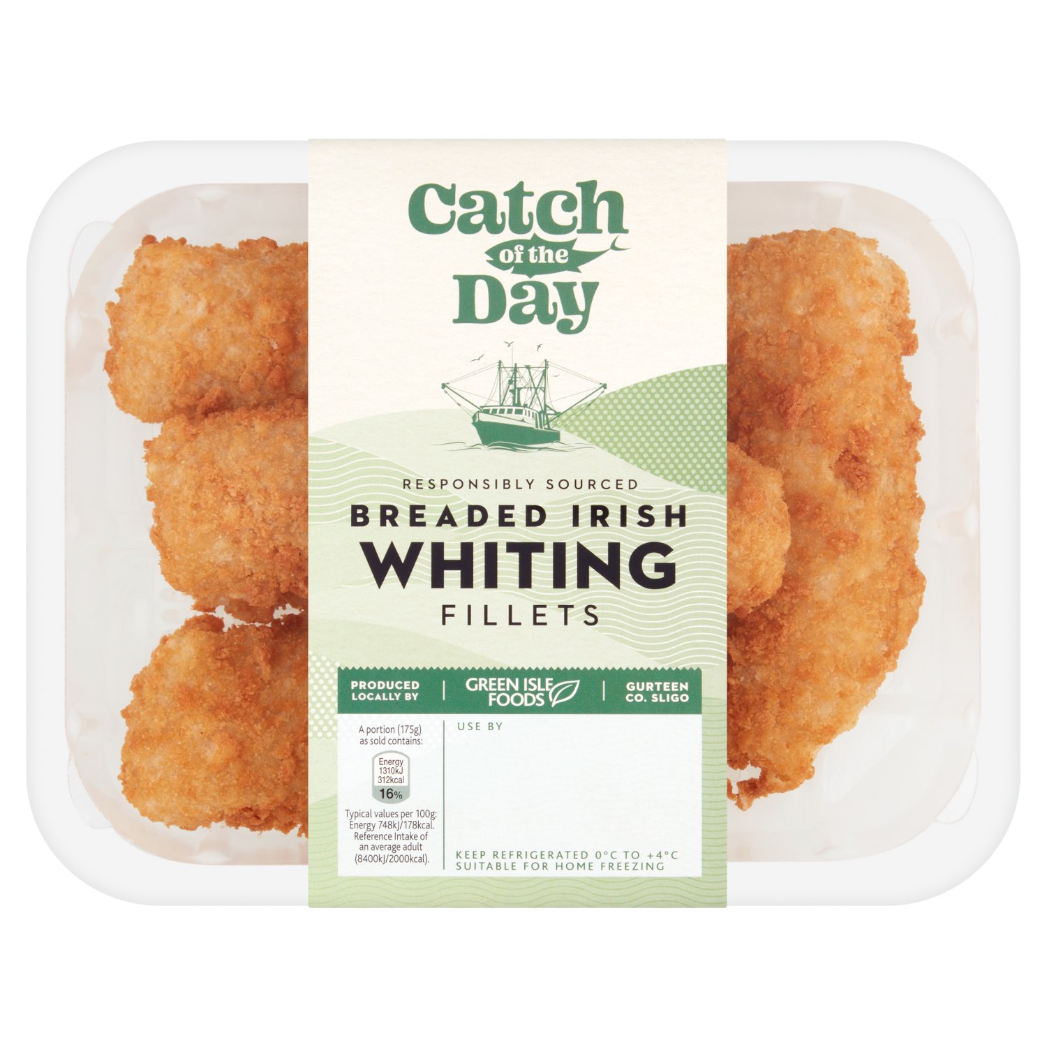 Catch Of The Day Breaded Whiting Fillets 5 pack (350 g)