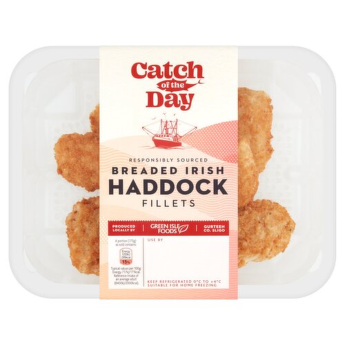 Catch Of The Day Breaded Haddock Fillets 3 pack (350 g)