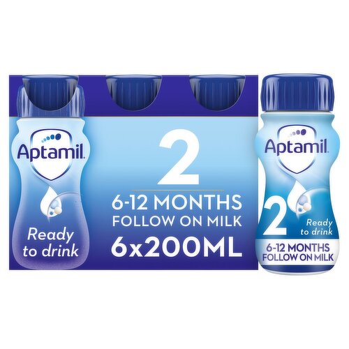 Aptamil Follow On Milk 6 Pack (200 ml)