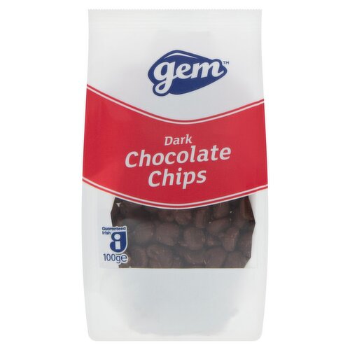 Gem Dark Chocolate Chips (100 g)
