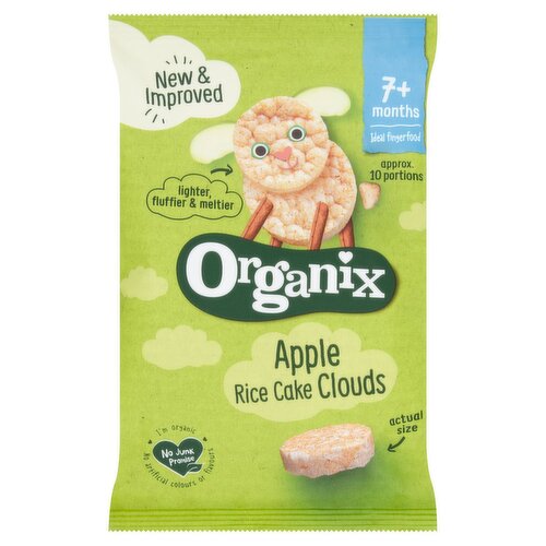 Organix Apple Rice Cake Clouds (40 g)