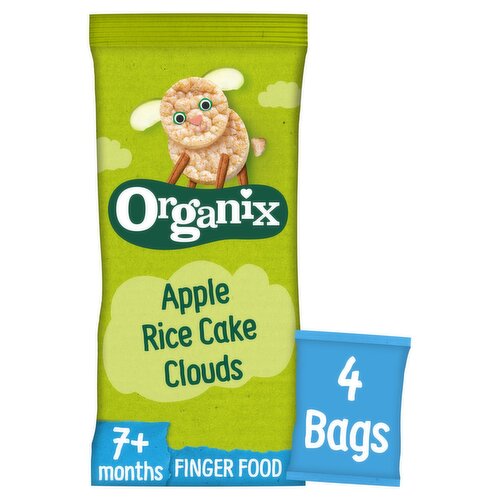 Organix Apple Rice Cake Clouds Multi-pack (72 g)