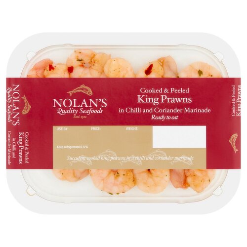 Nolan's Chilli And Coriander King Prawns (150 g)