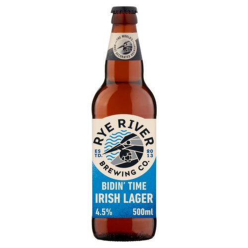 Rye River Bidin' Time Irish Lager Bottle (500 ml)