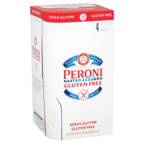 Peroni Gluten Free 4 Pack (330 ml) Storefront EN