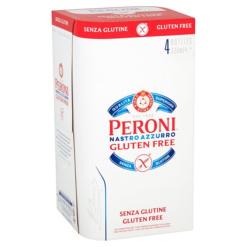 Peroni Gluten Free 4 Pack (330 ml)