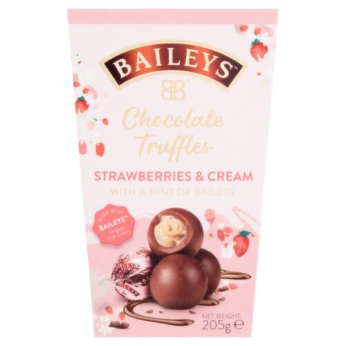 Baileys Strawberries & Cream Chocolate Truffles (205 g)