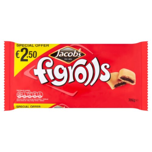 Jacob's Fig Roll (300 g)