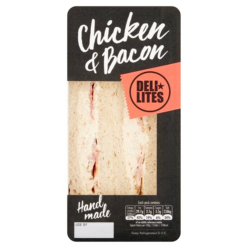 Deli Lites Chicken & Bacon Sandwich (214 g)