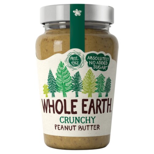 Whole Earth Crunchy Peanut Butter (340 g)