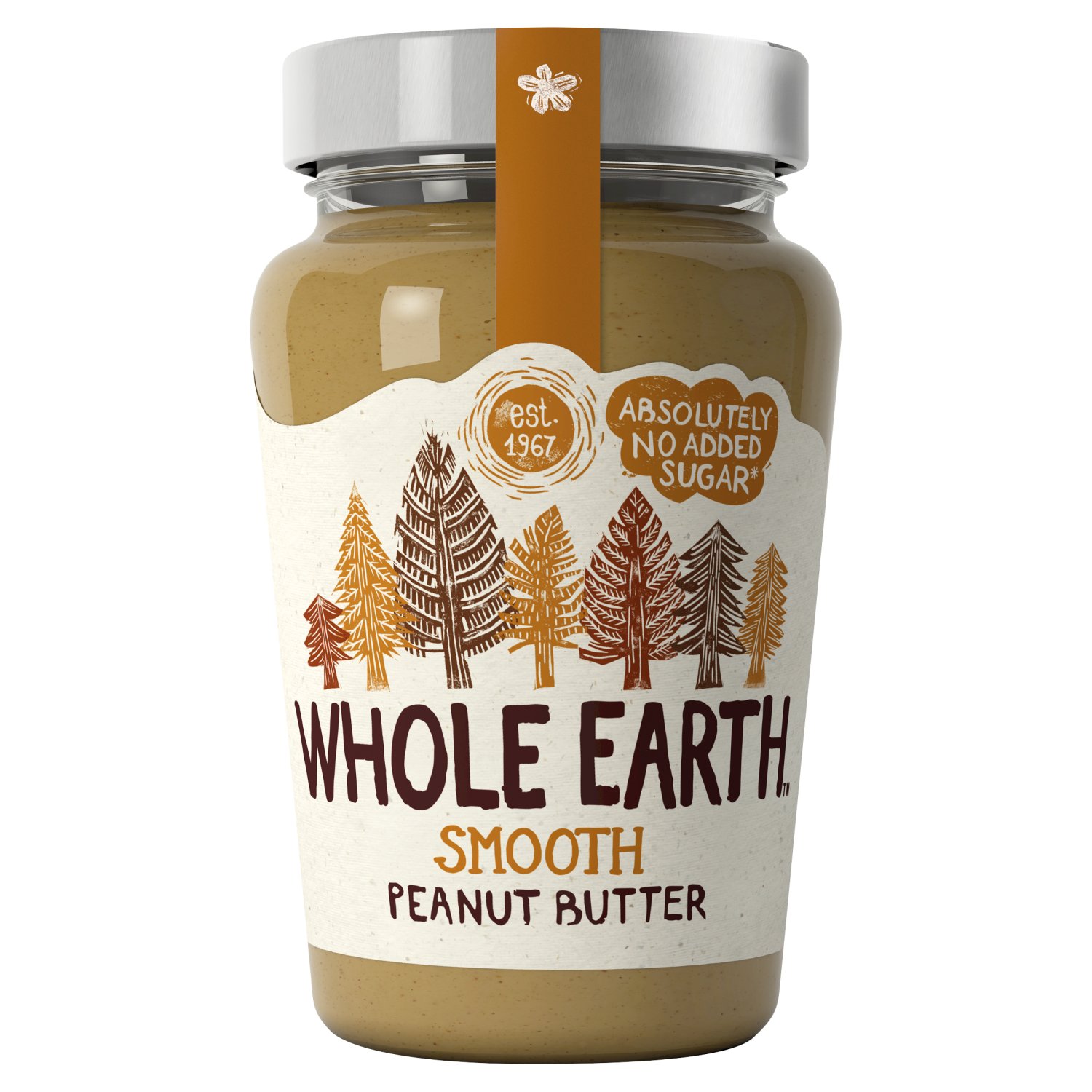 Whole Earth Original Smooth Peanut Butter (340 g)
