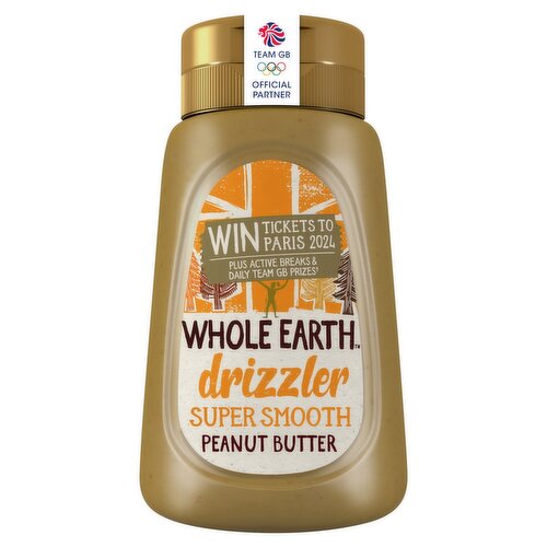 Whole Earth Drizzler Original Roasted Smooth Peanut Butter (320 g)