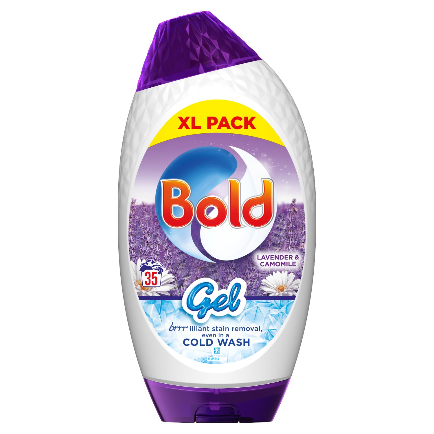 Bold 2in1 Liquid Gel Lavender & Camomile 35 Wash (1.225 L)