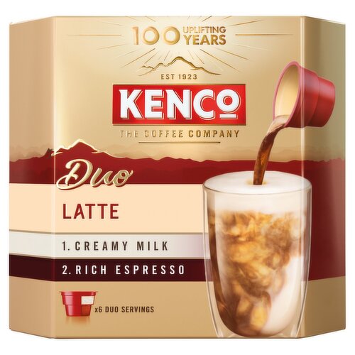 Kenco Duo Latte 6 Pack (88.8 g)