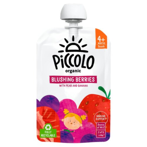 Piccolo Organic Blushing Berries & Banana (100 g)