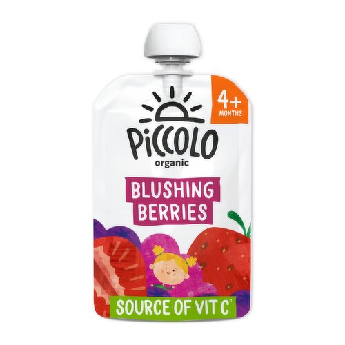 Piccolo Organic Blushing Berries & Banana (100 g)