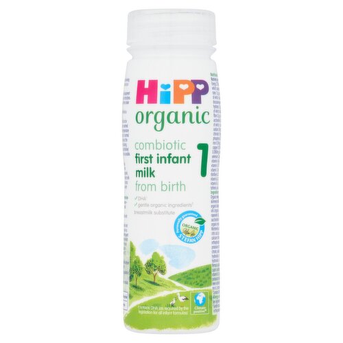 HiPP UK Stage 1 Organic Combiotic First Infant Milk Formula, 24 boxes