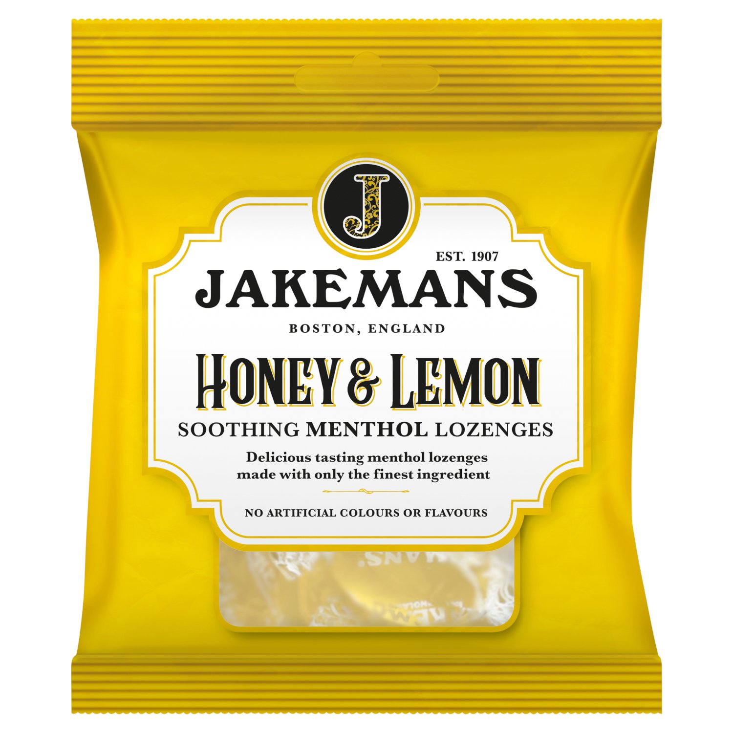 Jakemans lozenges are made with only the finest ingredients, carefully blended with menthol to obtain a unique mouthwatering and refreshing taste.
Once tasted they will be your favourite soothing lozenge
