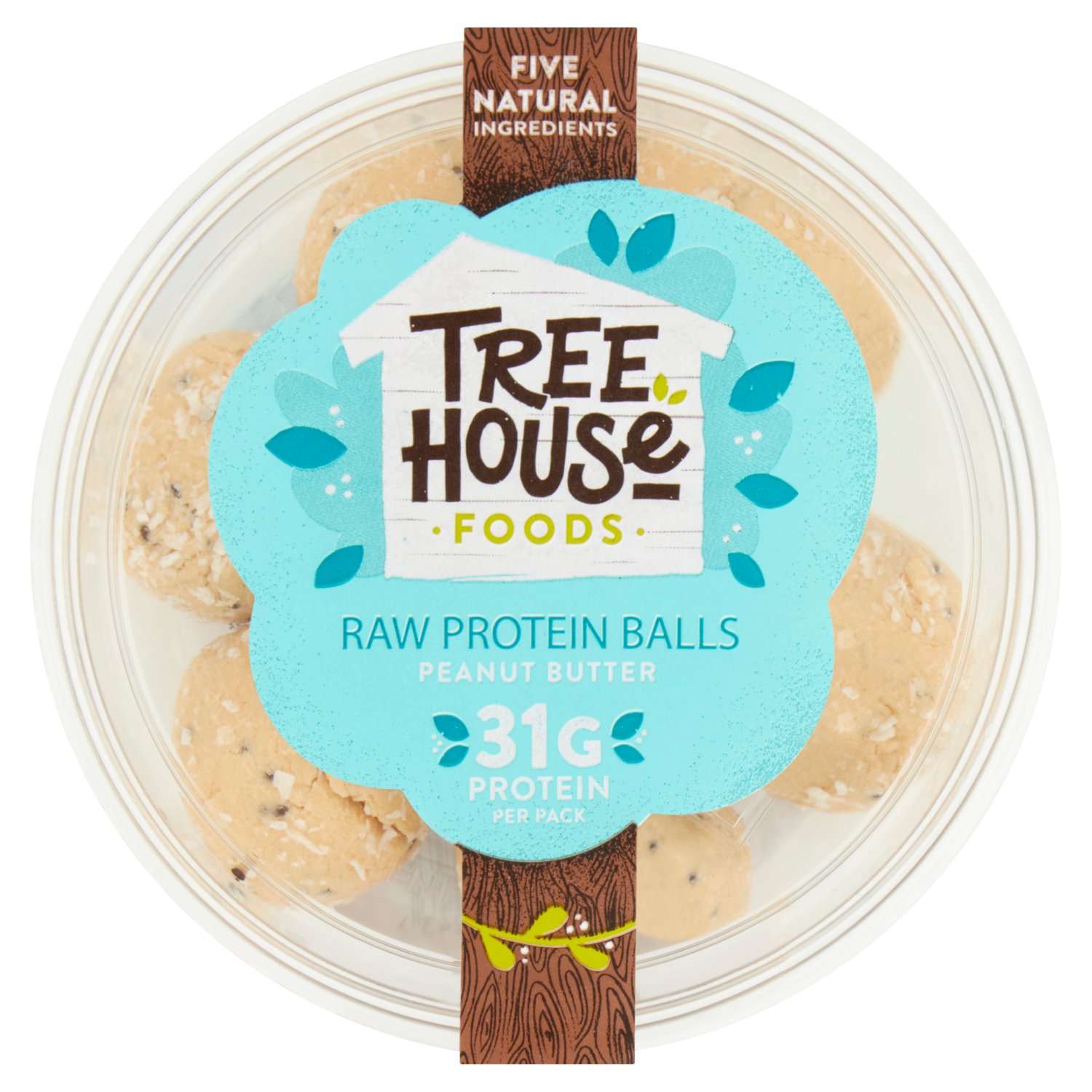 Tree House Foods Raw Protein Balls Peanut Butter (140 g)