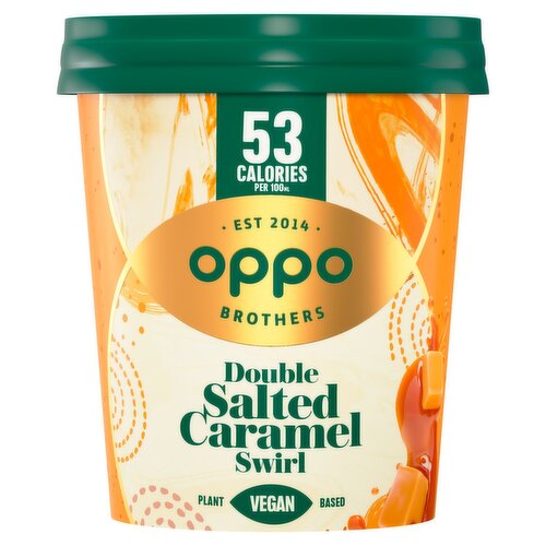 Oppo Vegan Double Salted Caramel (475 ml)