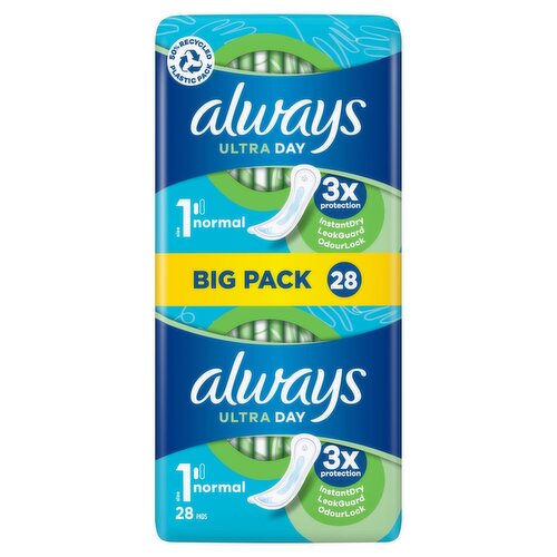 Always Ultra Normal Sanitary Towels 15 Pack