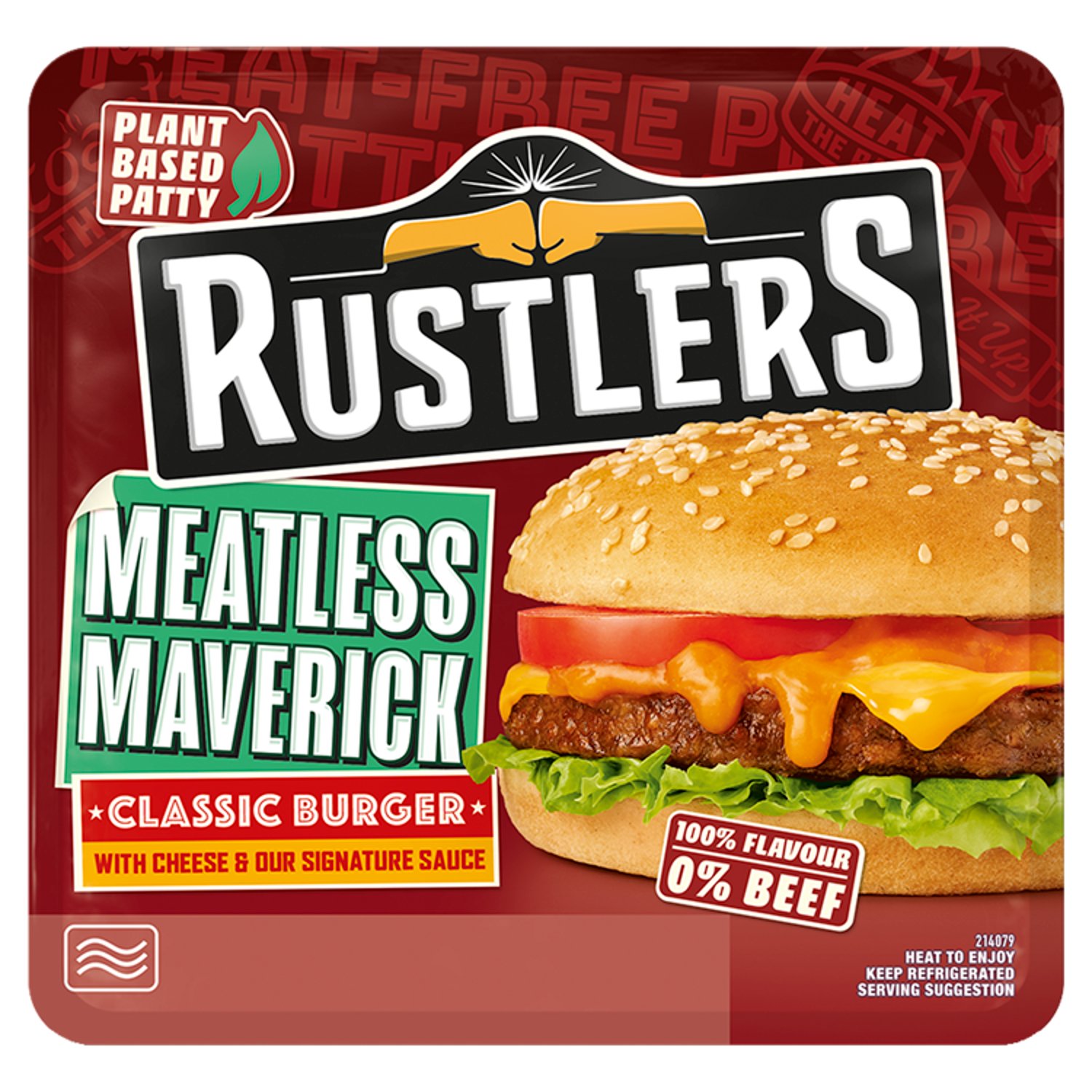 Rustlers Meatless Maverick Classic Burger (196 g)