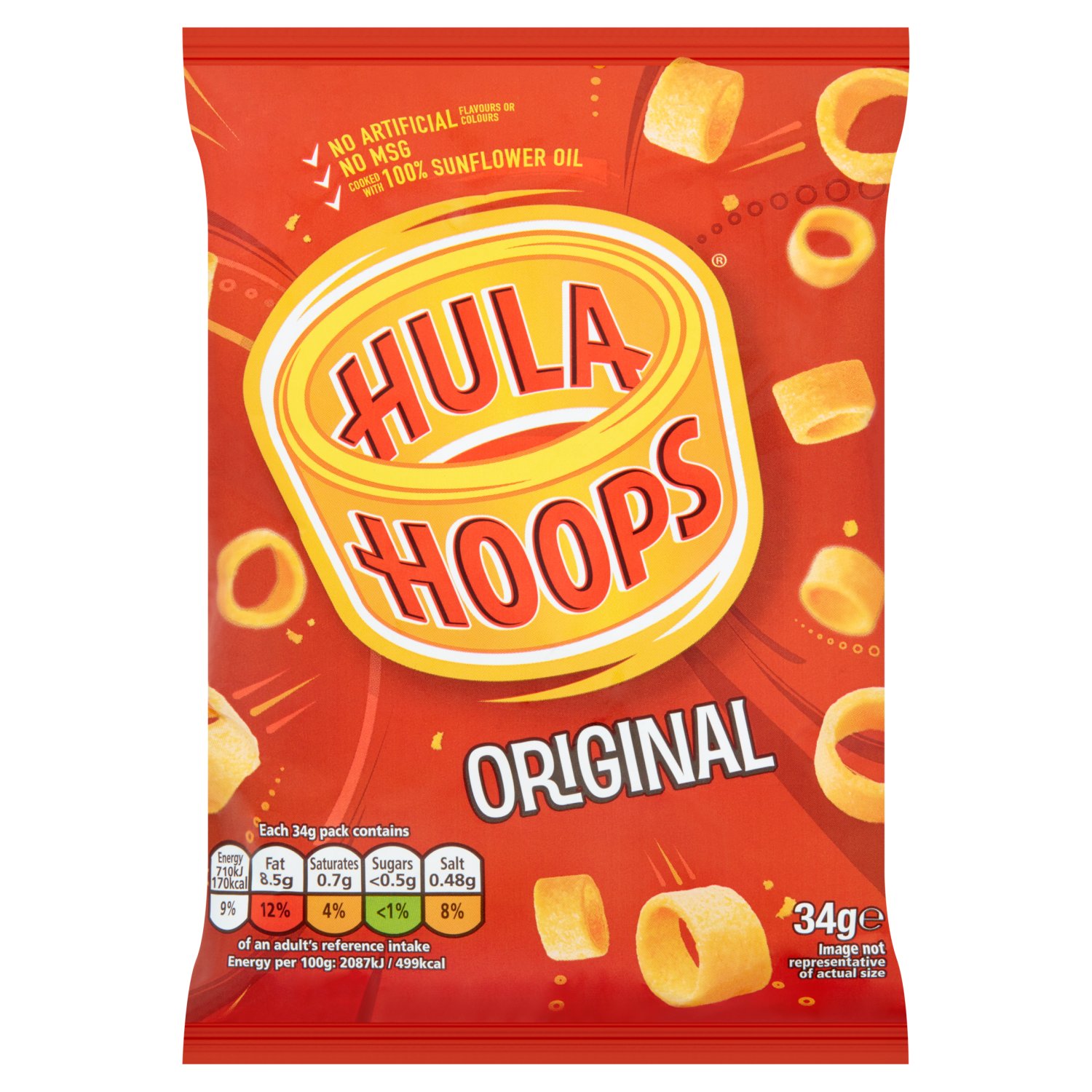Hula Hoops Original Crisps (34 g)