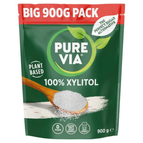 Xylitol protective chewing gum with 100% xylitol with green tea