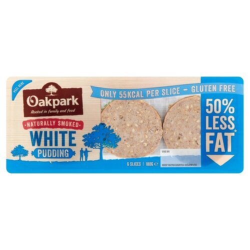 Oakpark Smoked White Pudding (180 g)