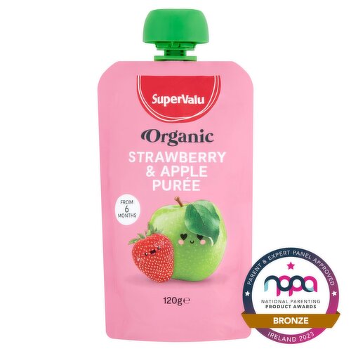 Supervalu Strawberry & Apple Fruit Pouch (120 g)