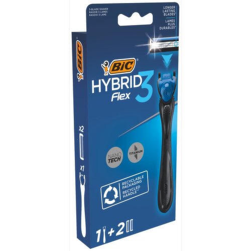 Bic Hybrid Flex 3 System (3 Piece)