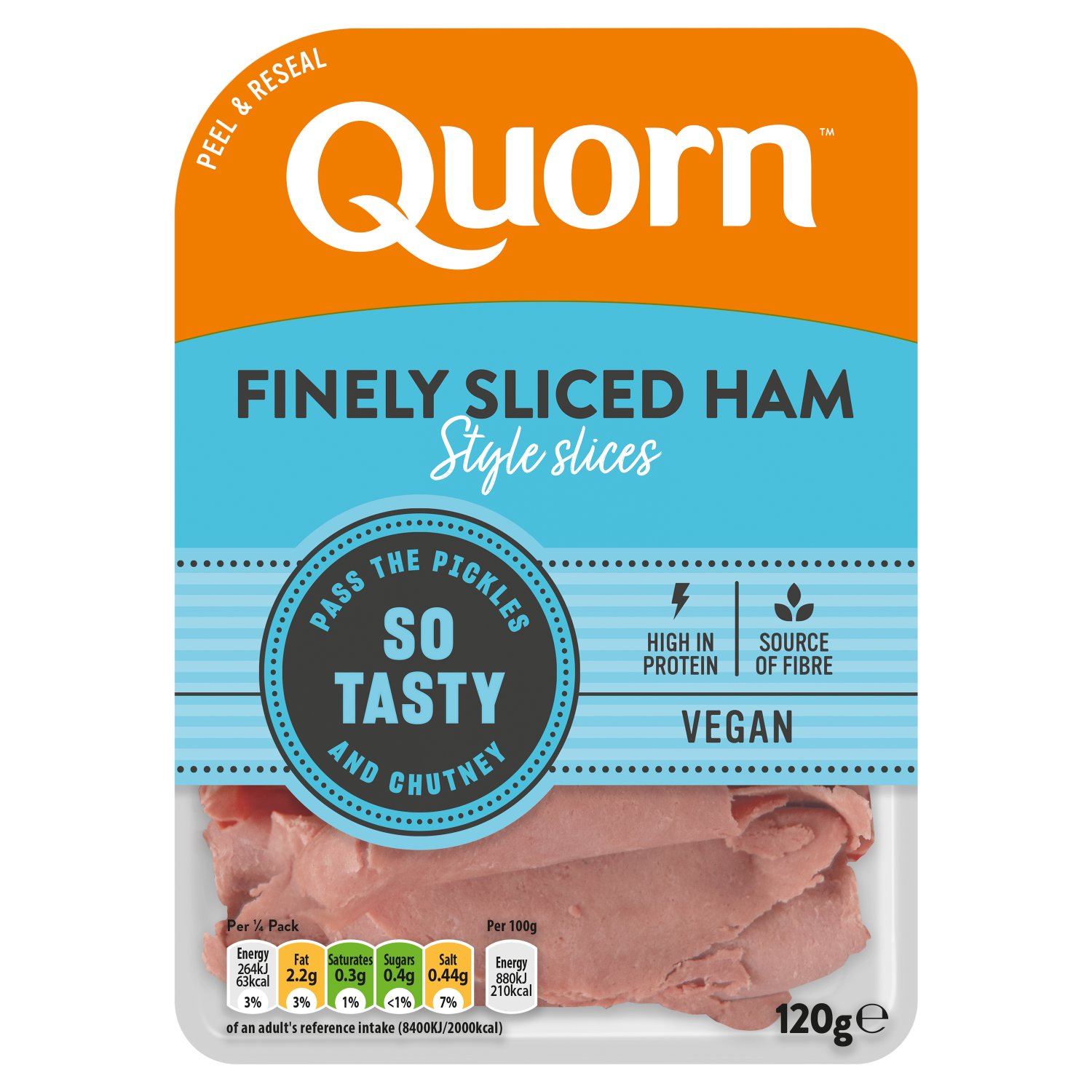 Quorn Vegan Finely Sliced Ham (120 g)