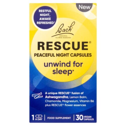 Rescue Peaceful Night Capsules (30 Piece)