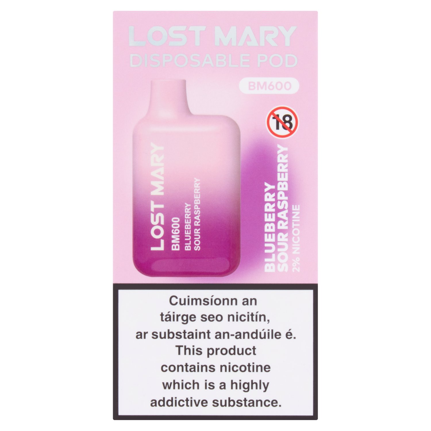 Lost Mary Blueberry Sour Raspberry (2 ml)