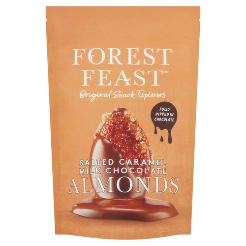 Forest Feast Salted Caramel Milk Chocolate Almonds (120 g)