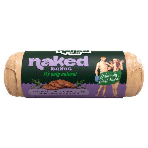 Naked Bakes Vegan Peanut Butter & Salted Double Choc Chip Cookie Dough (300 g)