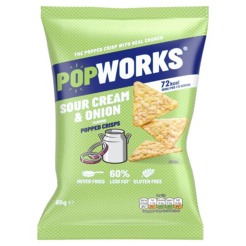 Walkers Popworks Sour Cream & Onion (85 g) Storefront EN