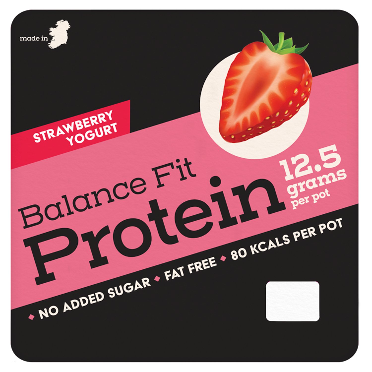 Balance Fit Strawberry Protein Yoghurt 4 Pack (500 g)