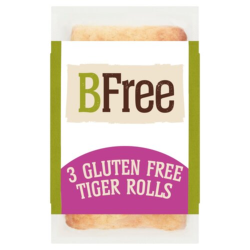 Bfree Baked With Goodness Tiger Rolls 3 Pack (165 g)