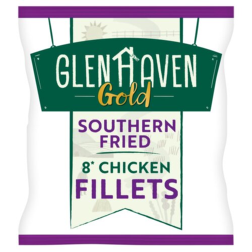 Glenhaven Southern Fried Chicken Fillets (1.24 kg)