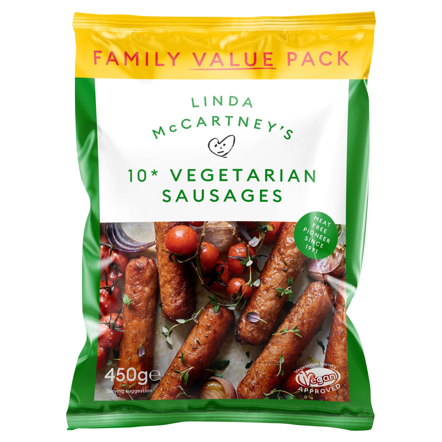 Linda Mccartney Family Value Sausages (450 g)
