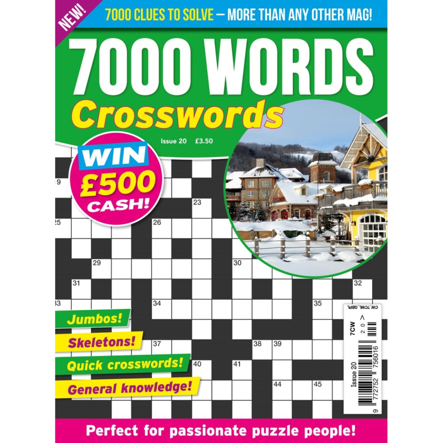 7000 Word Crosswords (1 Piece)