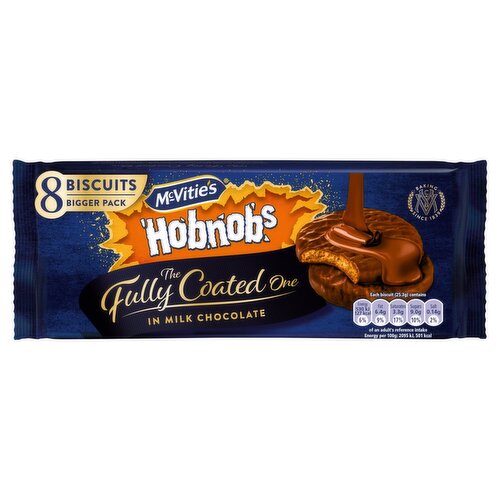 McVitie's Fully Coated One Hobnobs (158 g)