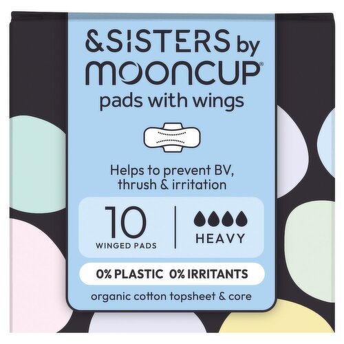 Sisters Pads with Wings Heavy  (10 Piece)