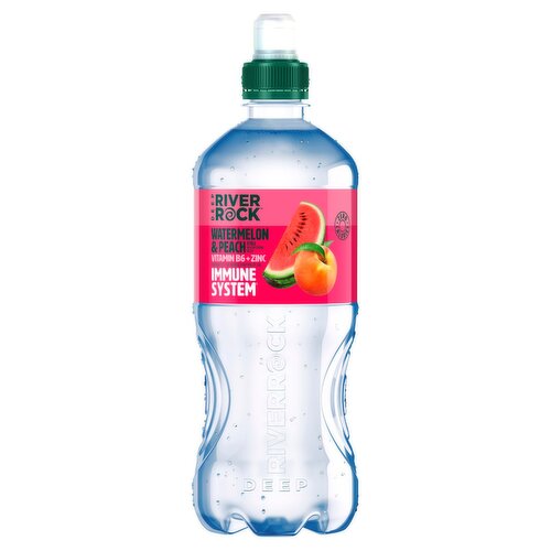 Deep River Rock Watermelon & Peach Still Water Bottle (750 ml)