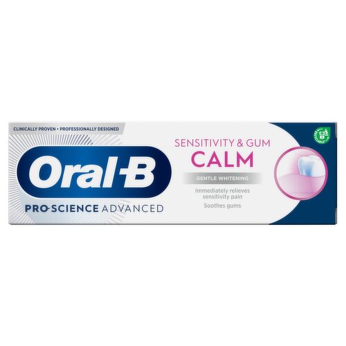 Oral B Sensitivity & Gum Calm Whitening Toothpaste (75 ml)