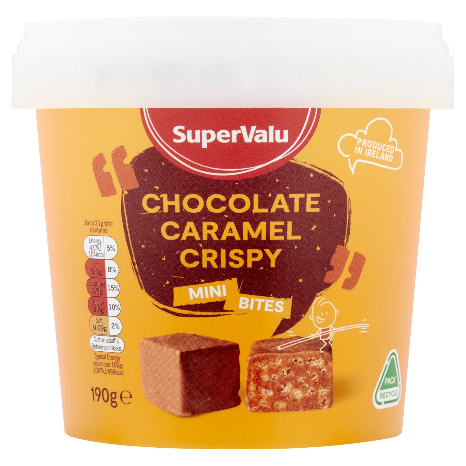 SuperValu Chocolate Caramel Crispy Bites (190 g)