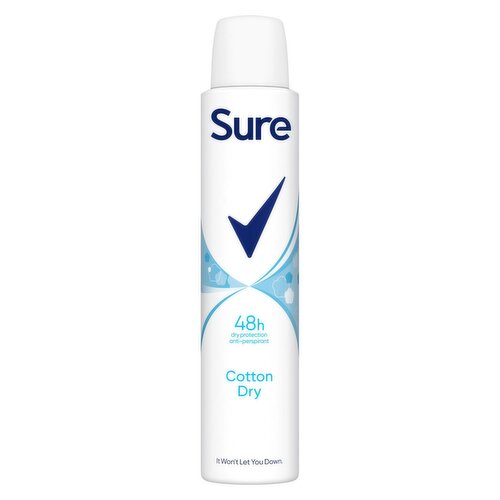 Sure For Women Cotton Dry Essentials (200 ml) - Storefront EN